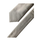 Dolce & Gabbana White Tattoo Floral Silk Adjustable Men Tied Necktie Tie