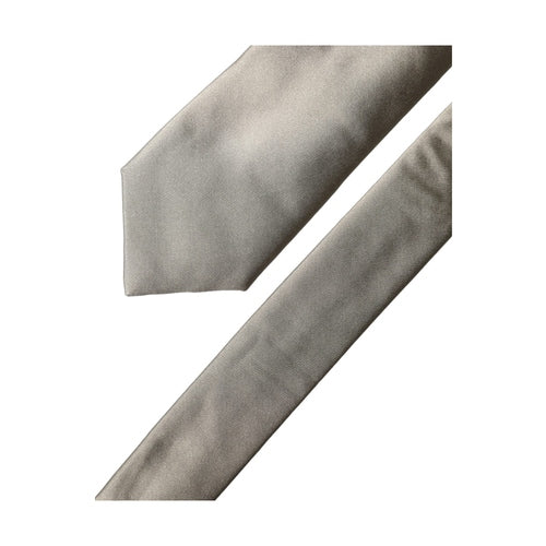 Dolce & Gabbana White Tattoo Floral Silk Adjustable Men Tied Necktie Tie