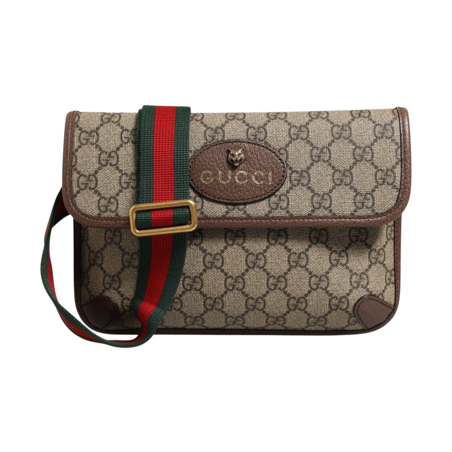Gucci Supreme Monogram Neo Vintage Web Belt Bag