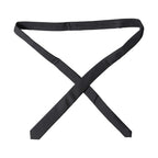 Dolce & Gabbana Black Solid 100% Silk Adjustable Men Tied Necktie Tie