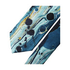 Dolce & Gabbana Multicolor Abstract Silk Adjustable Men Tied Necktie Tie