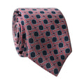 Multicolor Patterned Silk Adjustable Men Tied Necktie Tie