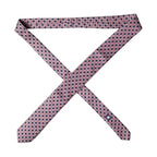 Dolce & Gabbana Multicolor Patterned Silk Adjustable Men Tied Necktie Tie