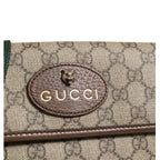 Gucci Supreme Monogram Neo Vintage Web Belt Bag Brown