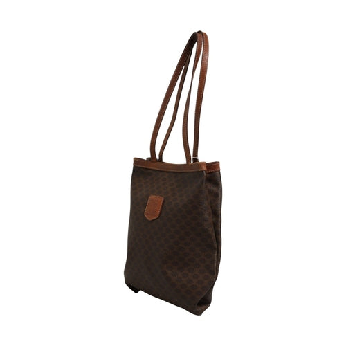 Celine Macadam Canvas Shoulder Tote Bag
