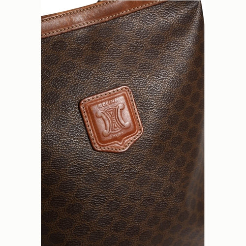Celine Macadam Canvas Shoulder Tote Bag