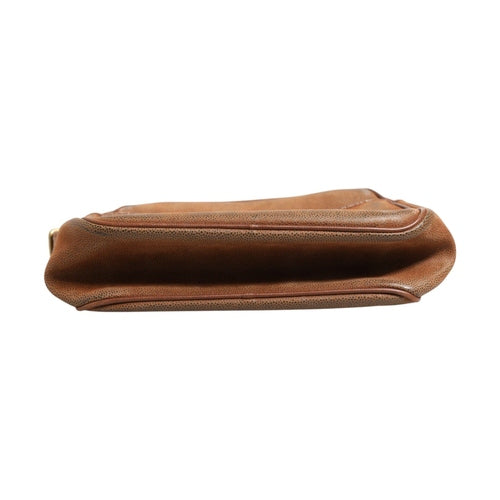 Burberry Brown and Gold Crossbody Bag