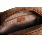 Burberry Brown and Gold Crossbody Bag
