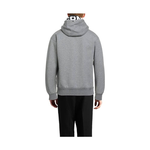 Herno Gray Cotton Sweatshirt