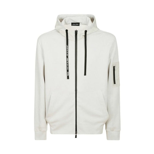 Herno Gray Cotton Sweatshirt