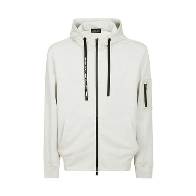 Herno Gray Cotton Sweatshirt