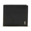Saint Laurent Black Calf Leather Bos Taurus Wallet