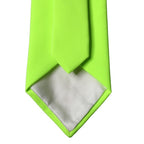 Dolce & Gabbana Neon Green Polyester Adjustable Women Tied Necktie Tie