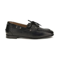 Bally Black Calf Leather Bos Taurus Slip-On Loafers