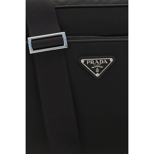 Prada Black Recycled Polyamide Shoulder Bag