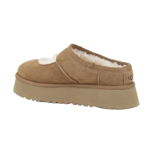 UGG Beige Leather Flats