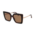 Max Mara Brown Plastic Sunglasses