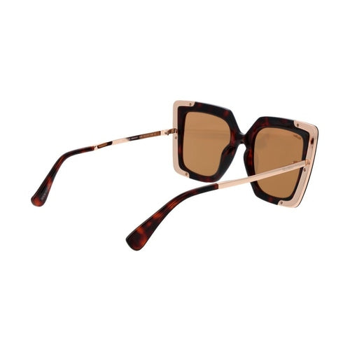 Max Mara Brown Plastic Sunglasses