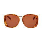 Max Mara Brown Acetate Sunglasses