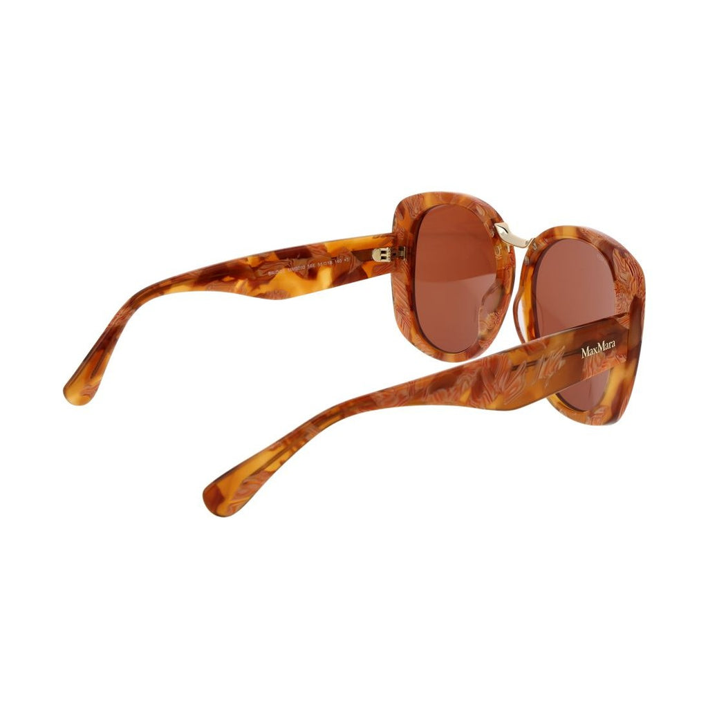Max Mara Brown Acetate Sunglasses