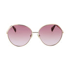 Max Mara Rose Gold Metal Sunglasses
