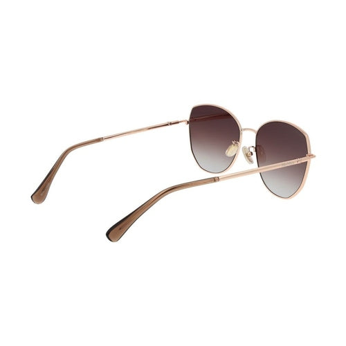 Max Mara Rose Gold Metal Sunglasses