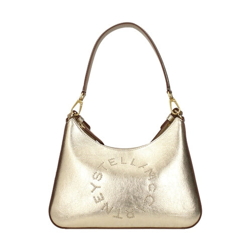 Stella McCartney Gold Leather Shoulder Bag