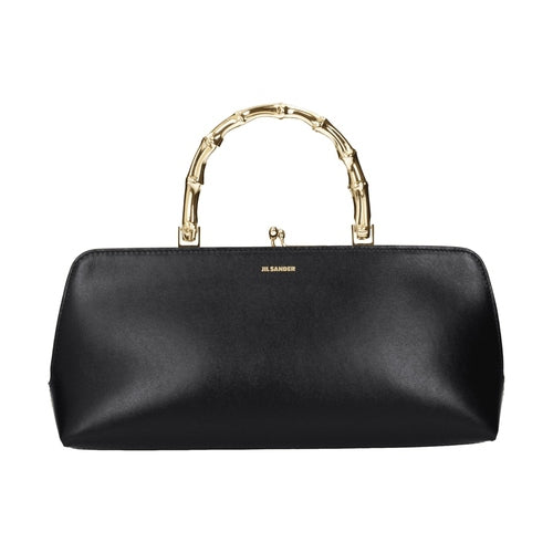Jil Sander Black Leather Handbag