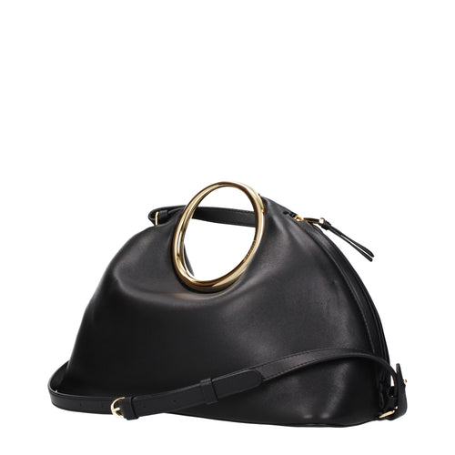 Jacquemus Black Leather Handbag