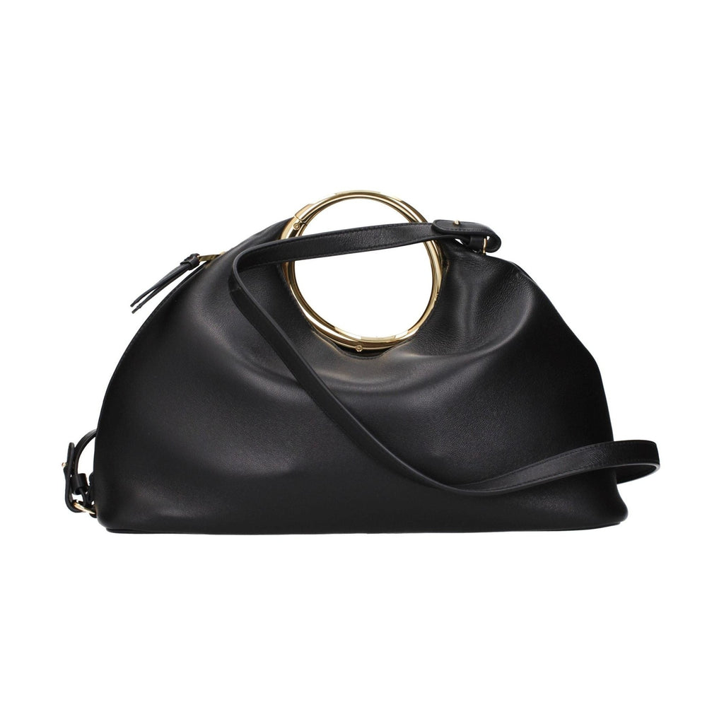Jacquemus Black Leather Handbag