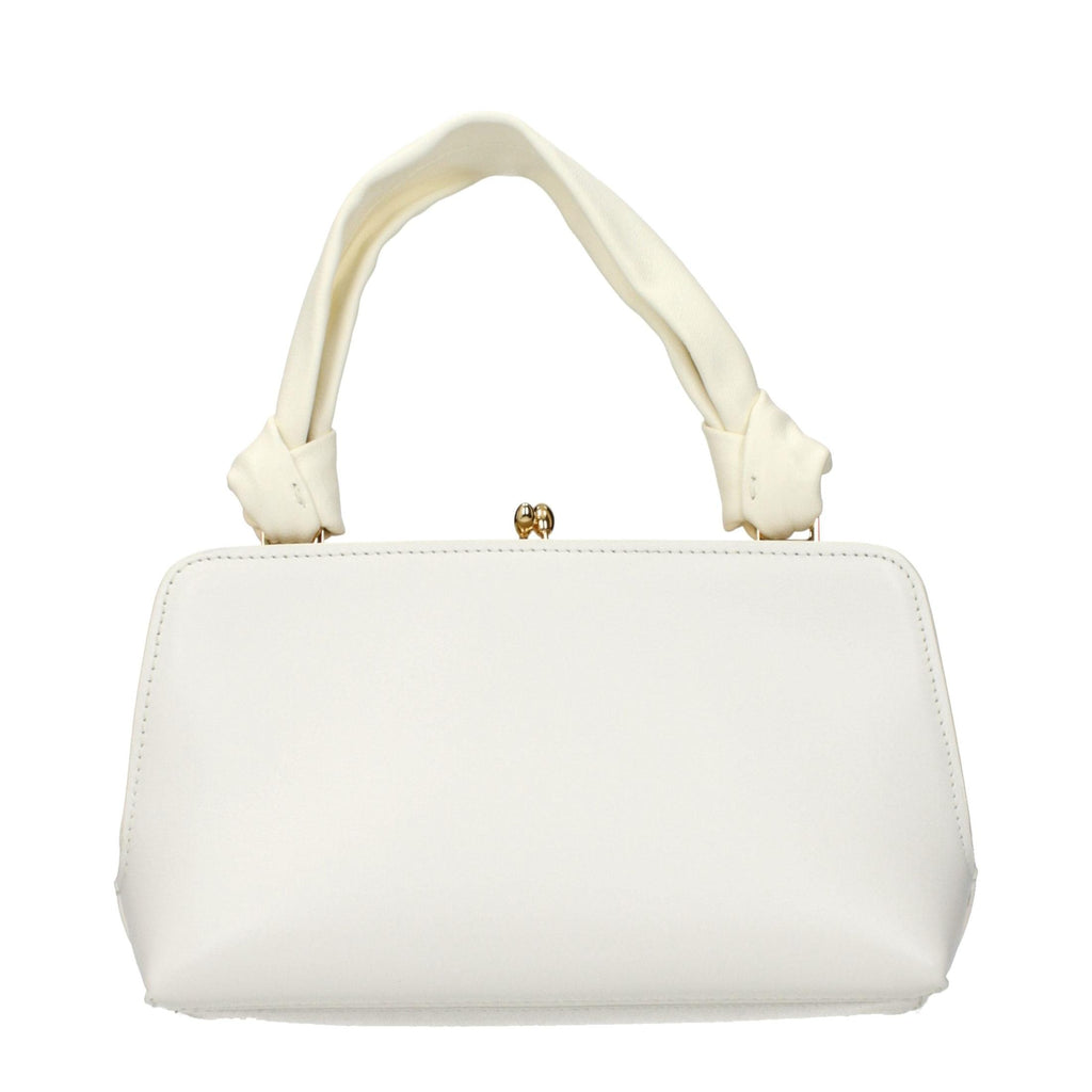 Jil Sander White Leather Handbag