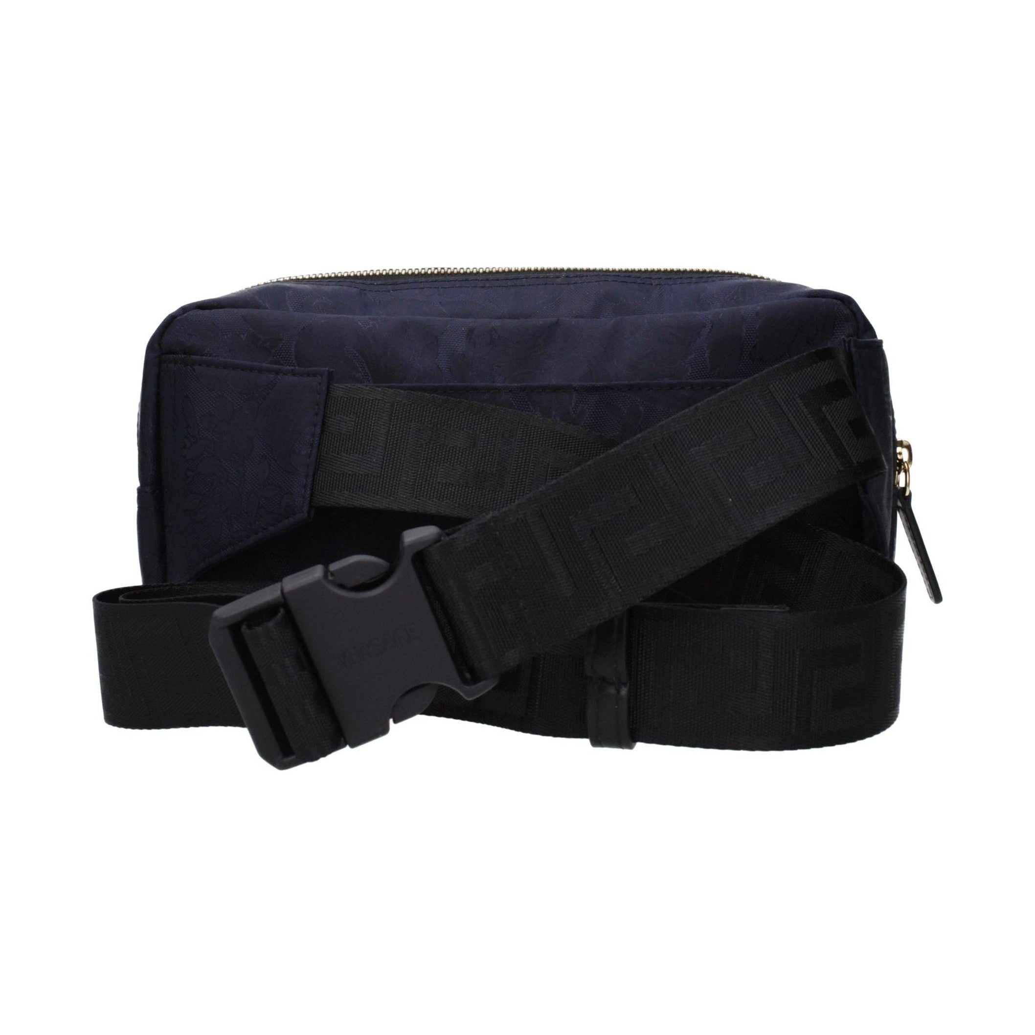 Versace Blue Fabric Backpack
