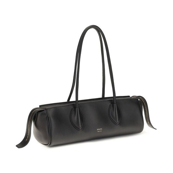 Khaite Black Lamb Ovis Aries Aries Shoulder Bag