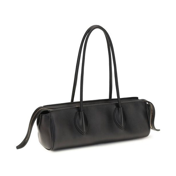 Khaite Black Lamb Ovis Aries Aries Shoulder Bag