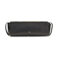 Khaite Black Calf Leather Bos Taurus Clutch Bag