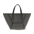 Brunello Cucinelli Black Calf Leather Bos Taurus Shoulder Bag