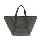 Brunello Cucinelli Black Calf Leather Bos Taurus Shoulder Bag