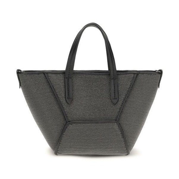 Brunello Cucinelli Black Calf Leather Bos Taurus Shoulder Bag