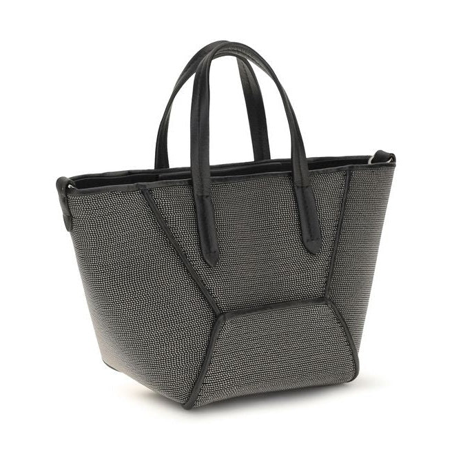 Brunello Cucinelli Black Calf Leather Bos Taurus Shoulder Bag