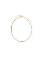 Saint Laurent Gold Brass Necklace