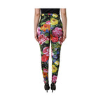 Dolce & Gabbana Multicolor Floral Stretch Jersey Leggings Pants