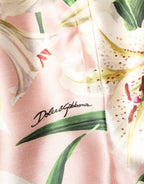 Pink Lilium High Waist Knee Length Skirt