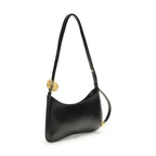 Jacquemus Black Calf Leather Bos Taurus Shoulder Bag