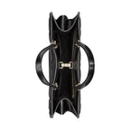 Dior Black Leather Tote Bag