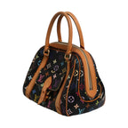 Louis Vuitton Black Monogram Multicolor Canvas Priscilla Handbag