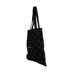 Saint Laurent Rive Droite Black Tote Bag With Star Print Tote bag