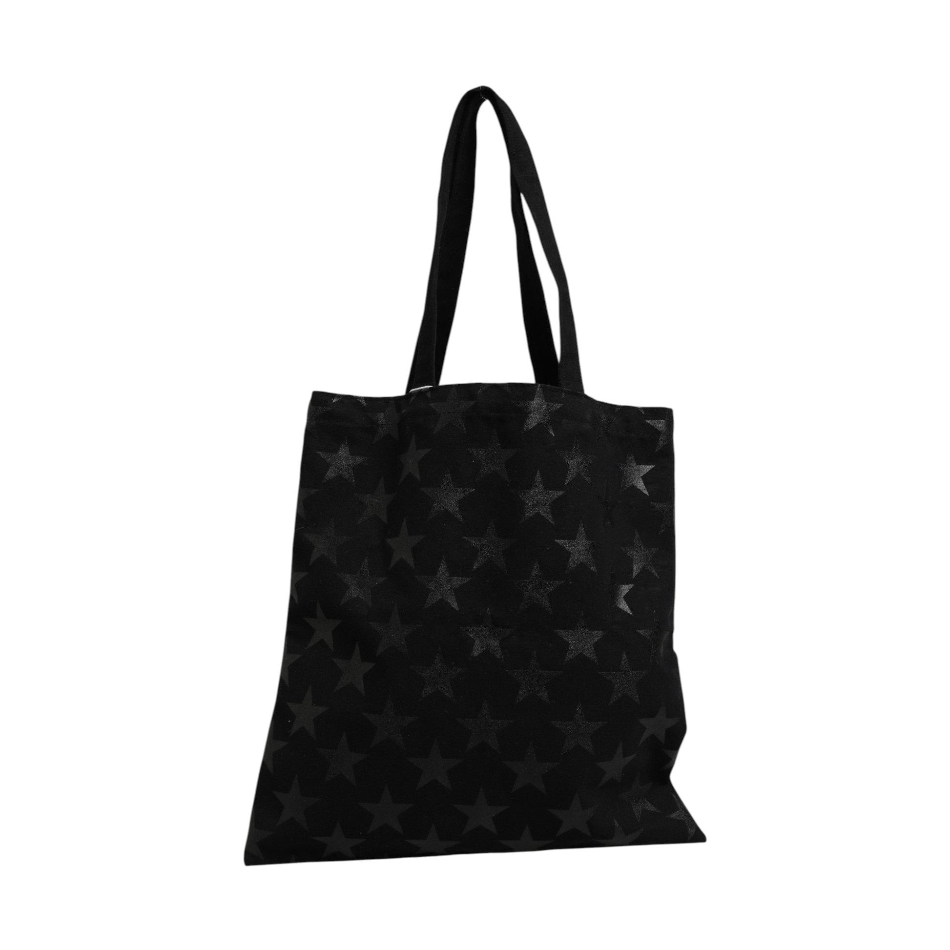 Saint Laurent Rive Droite Black Tote Bag With Star Print Tote bag