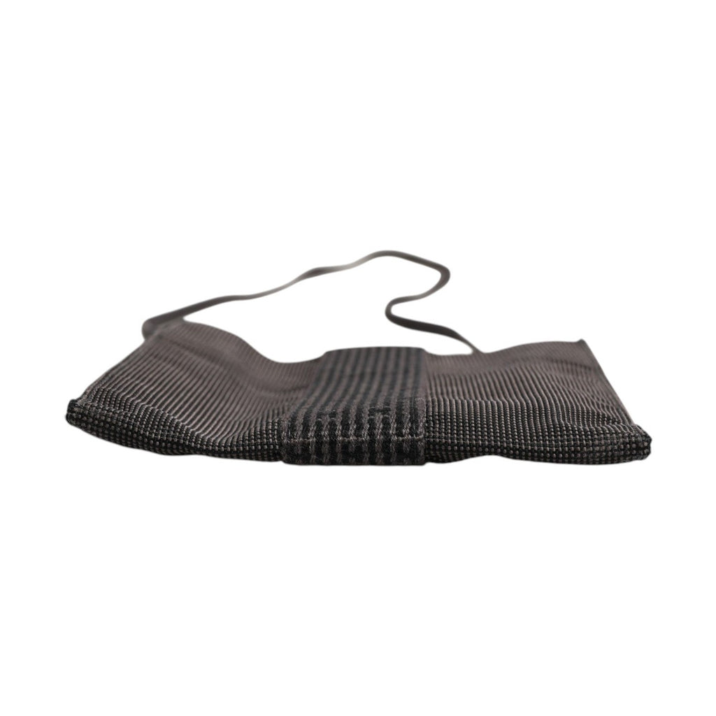 Hermès Dark gray pattern fabric bag