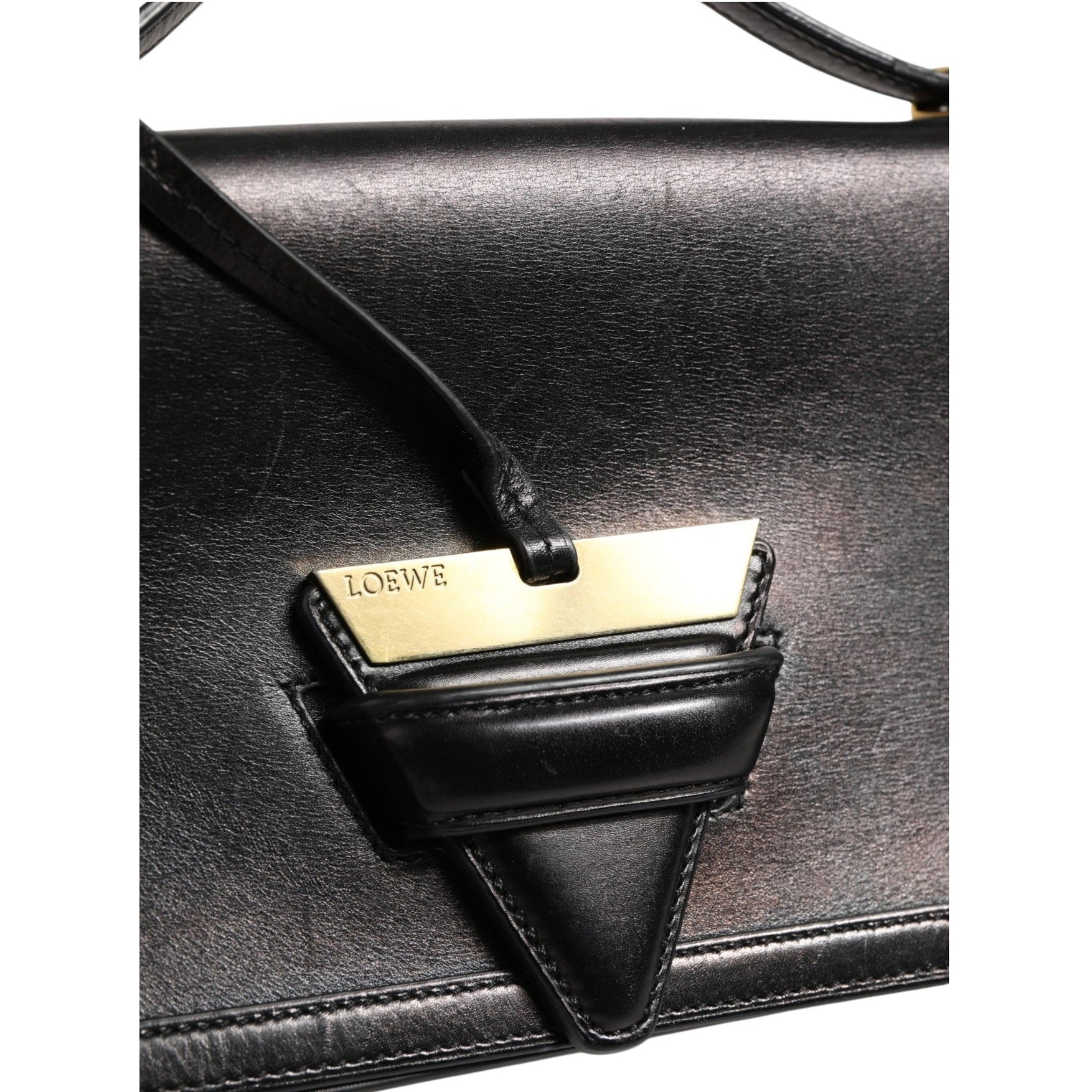 Loewe Barcelona Medium Leather Shoulder Bag
