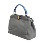 Fendi Mini Peekaboo Blue Grey
